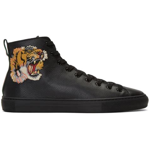 gucci sandals men tiger|Gucci tiger sneakers high.